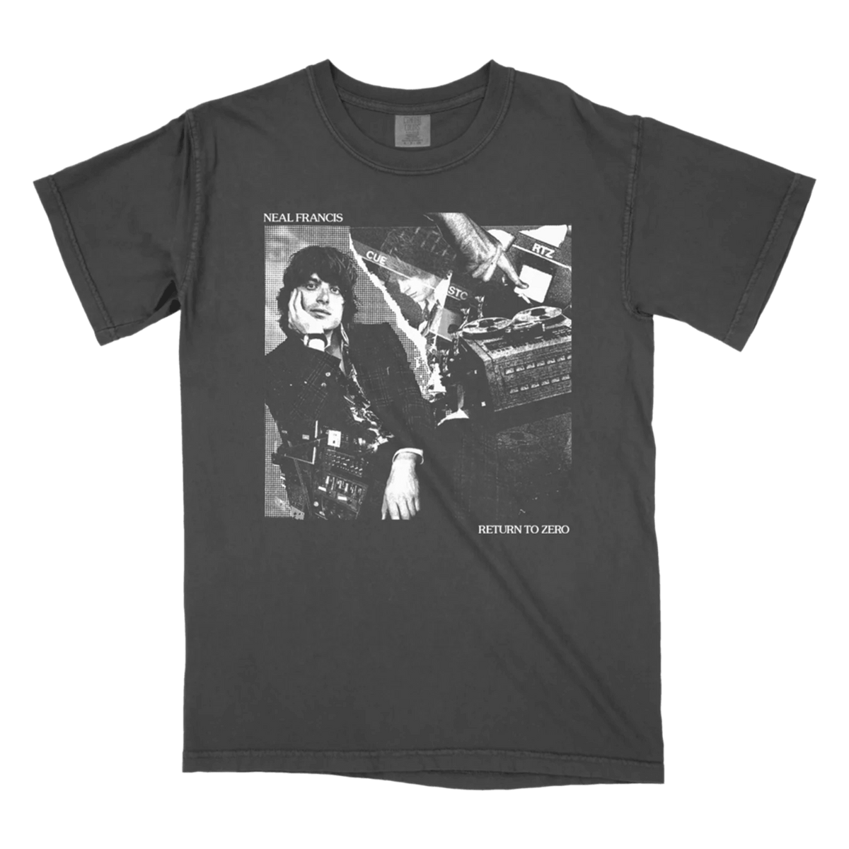 Return To Zero Tee - Coal